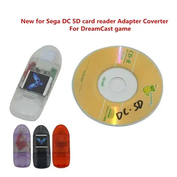 2021 HORKÉ Card Reader Adaptér Converter pro Sega DC Dreamcast Micro SD Card Game Player Pro DreamCast hra s kontrolkou