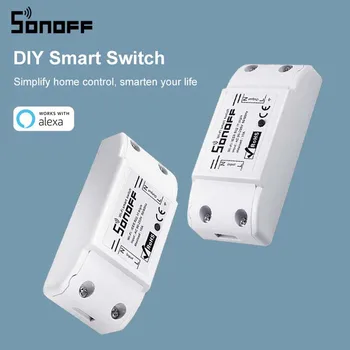 Sonoff Základní R2 Wifi Časovač Smart Switch Podpora eWelink APLIKACE Bezdrátové Domácí automatizace Kompatibilní s Google Domov Alexa amazon