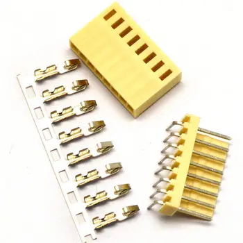 KF2510 konektor 2,54 MM konektor sada: konektor + pin + terminal 8p 100 sad
