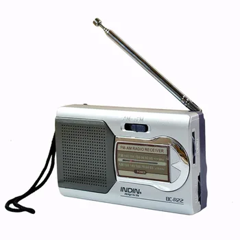 Rádio Portatil AM FM Retro Přenosné Vysílačky Baterie Mini Teleskopická Anténa, Pocket World Stereo Přijímač Vintage Radyo