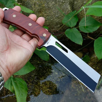 Nové Taktické Full Tang Pevnou Nůž 9Cr18MoV Blade Vysoká Tvrdost Divokost Přežití, Lovecké Nože Camping Nástroje