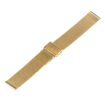 18mm 20mm 22mm Milanese Watchband + Nástroj pro Seiko Muži Ženy Hodinky Kapely z Nerezové Oceli Popruh na Zápěstí Náramek Černá Zlatá Stříbrná