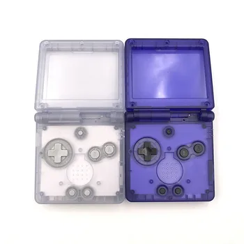 Pro GameBoy Advance SP, Transparentní Náhradní Bydlení Shell Obrazovky Objektiv Pro GBA SP Pouzdro