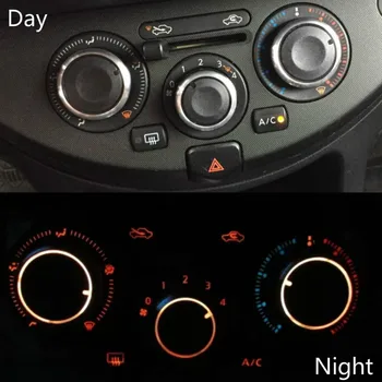 3ks Auto AC Ohřívač klimatizace Knoflík Panelu Přepínače Tlačítka Pro NISSAN NOTE E11 2004-2013