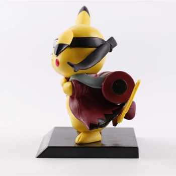 Pokemon Pikachu, Protože Uzumaki Naruto Anime Roztomilé Postavy PVC Hračky Pocket Monster Sběratelskou Akční Figurku Shippuden Model Panenka