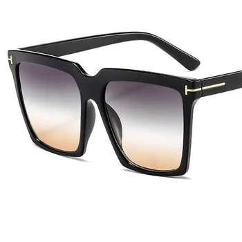 Sluneční brýle pro ženy, vintage vysoce kvalitní Gradient brýle 2020 trendy Nadrozměrné Náměstí sluneční Brýle Ženské oculos de sol