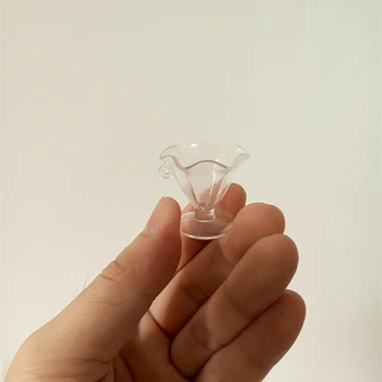 Tanduzi 20ks/mnoho Japonských Kawaii Plastové Simulace Transparentní Parfait zmrzlinový Pohár DIY Home Deco Díly Plastové Řemesla
