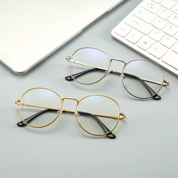 Počítačové Brýle Muži Obruby A Obroučky Na Brýle Anti Modré Světlo Brýle Proti Oslnění, Brýle, Rám Ženy Kolem Jasné Objektiv Brýle Falešné
