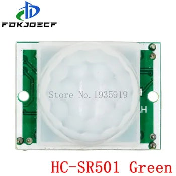 50KS SR501 HC-SR501 Nastavení IR, Pyroelektrický Infračervený PIR modul Detektor Pohybu Snímače Modul pro arduino