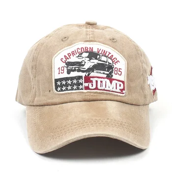 Nové Bavlněné Off-road Auto Snapback Baseball Hat Muži A Ženy Ulici Trend Umýt Čepici Letní Cestování Sluneční Klobouk