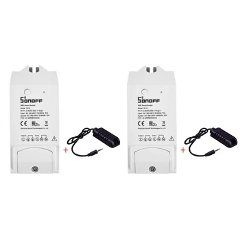 Sonoff TH10 Wi-fi Smart Switch Dálkový Ovladač Smartphone Čidlo Teploty a Vlhkosti pro Inteligentní Domácí wifi termostat