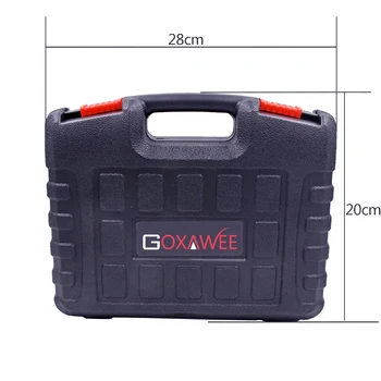 GOXAWEE Plastové Nástroje, Pouzdro Box Nástroj Pro Dremel Elektrická Vrtačka Rotační Nástroje nezahrnuje Mini Vrtací a Rotační Nástroje
