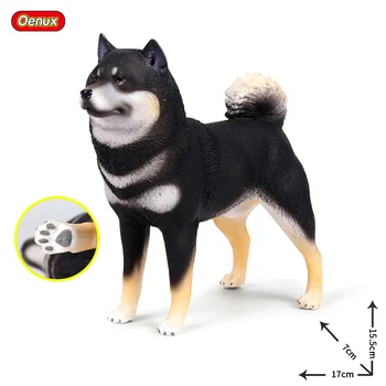 Oenux 5KS Klasické Krásné Japonsku Shiba Inu Zvířecí Model Kawaii Velké Pet Pes, Akční Figurky, PVC Kolekce Hraček Pro Děti Dárek