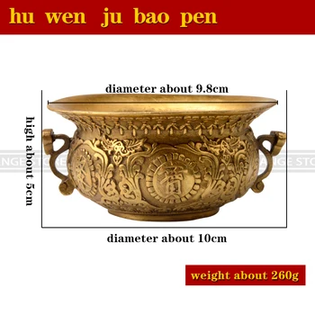 Čínská Feng Shui Interiéru Bronzová Socha Hojnost Vyřezávané Kovové Řemeslné Home Dekorace