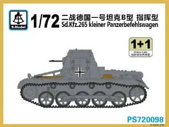 S-model 1/72 PS720098 Sd.kfz.265 Kleiner Panzerbefehlswagen (1+1)