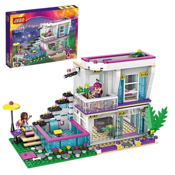 Hvězda Livi je Stavba Domu Kompatibilní Legoinglys Přítelem Dívky údaje Cihly Vzdělávací Hračky pro děti dárky pro holky