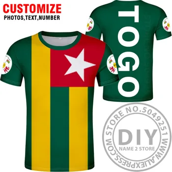 TOGO T Shirt Název Číslo Togo T-shirt Oblečení 0 Tisk Diy Zdarma Zakázku Trička Logo Text Respirant 3D 4XL 5XL Velké Velikosti 6XL