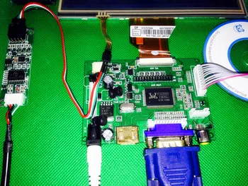 Pro INNOLUX 7 palcový Raspberry Pi, LCD Dotykový Displej TFT Monitor AT070TN92 s Dotykovou obrazovkou Kit HDMI Vstup VGA Driver Board