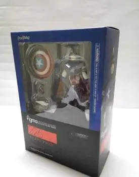 Marvel Avengers 216# Thor Figma 226 Captain America PVC Akční Obrázek Model Kolekce Panenka Hračky