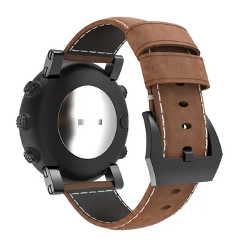 Pásek na hodinky Luxusní Náramek kůže hodinky popruh Pro Suunto Core Smart watch Nastavitelná Náhradní Popruh Náramek Příslušenství