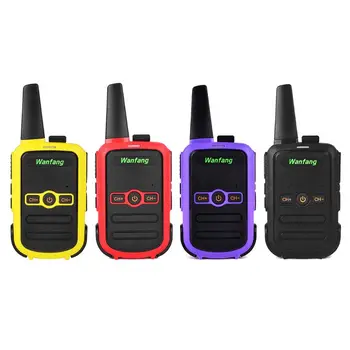 Walkie-talkie profesionální mini barva ultra-tenké ultra-malý USB přímé nabíjení