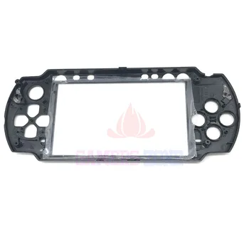 Černý kryt Přední Čelní panel Case Shell Náhradní Kryt pro PSP 2000 Konzole