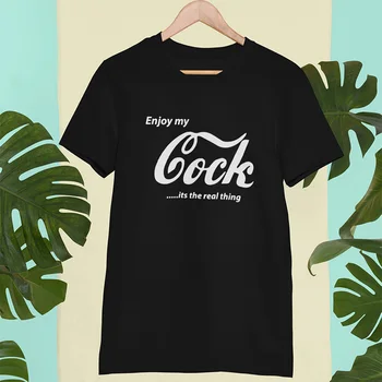Bavlněné tričko slovní Hříčka Vtipný Humor Konotace Originální Design Vtip Tričko Mužské Letní Tričko