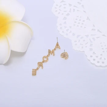 Svítící Cubic Zircona AMORE Dopis Náušnice Krásné Srdce Houpat Náušnice Pro Ženy 2020 Nové Módní Šperky