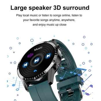 NE-HRANICE 2020 Nové i9 Chytré Hodinky, Plně Dotykový Kulatý Displej Volání Bluetooth Smartwatch Muži Ženy Sportovní Vodotěsné Fitness Hodinky