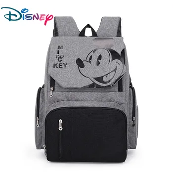 Disney Mickey Mouse Dětská Plenka Taška Mateřské Kočárek Taška Nappy Batoh Mateřské Nappy Bag Maminka Cestovní Taška 2021 Nové