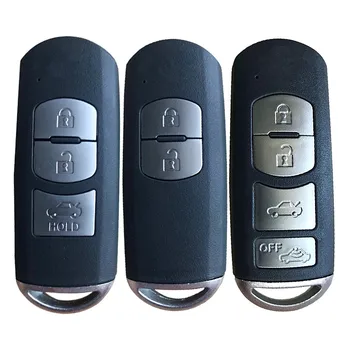 RMLKS Inteligentní Vzdálené Klíč Shell 2 3 4 Tlačítko Fit Pro Mazda X-5 Summitu Atenza Axela M3 M6 S Nouzový Klíč Blade
