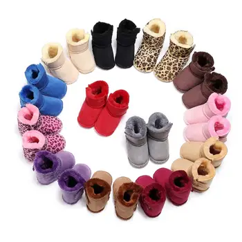 NOVÉ boty pro unisex zimní botičky růžové baby dívka boty pro zimní dítě oteplování boty novorozence první walker boty s čelenkou