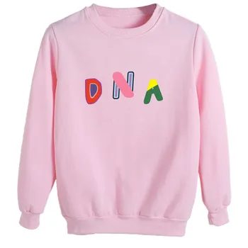 V DNA Dům Sweatershirt Kim Tae Hyung Stejné Hoodied V Oficiální Kolem Krku Svetr Plus Velikosti Ženy Colthing Dropshipping