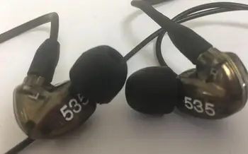 Zdarma Loď Značky SE535 Odnímatelné Sluchátka Hi-fi Stereo Headset SE 535 Speciální Edici Červeného Bronzu S Box VS SE215 Nejnižší Cena