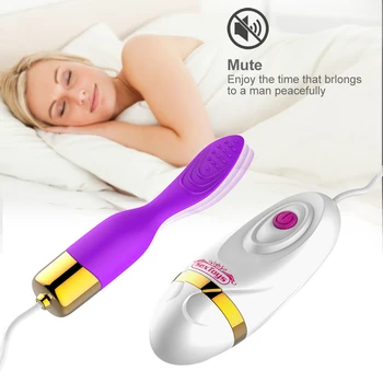 IKOKY Lingo Lízání Vibrátor 10 Rychlostí, Dálkové Ovládání Vibrační Vajíčko Klitorisu Stimulátor G-Spot Masér Sexuální Hračky pro Ženy