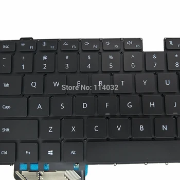 US Klávesnice pro Huawei MateBook X Pro MACH W19 W29 W19B W19C W29BL Notebook PC klávesnice anglicky s lehkým klíče 9Z.NG2BQ.001