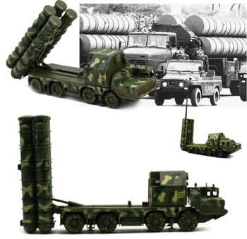 1:72 Vojenské S-300 Balistických Raket Systému Radarové Vozidlo Plastové Montované Stavební Truck Puzzle Stavebnice Vojenské Auto Model Hračka