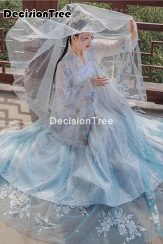 2021 víla cosplay hanfu starověké čínské kostým dynastie tang oblek lidových šaty pro ženy princezna festival taneční kostým oblečení