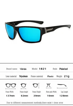 VIAHDA NOVÉ Polarizované Sportovní sluneční Brýle sluneční brýle Brýle UV400 sluneční brýle pro muže, ženy, Brýle De Sol