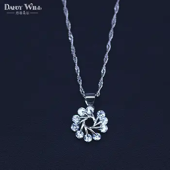 Velká Sleva Kvalitní Stříbrné Barvy Zářící CZ Módní Náhrdelník Náušnice Náramky Kostýmní Šperky Sady Pro Ženy