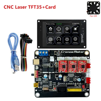 GRBL1.1 v režimu OFFLINE LCD grbl laser control board MKS DLC ovládací panel Cronosmaker deska CNC 3018 pro upgrade kit CRONOS controller