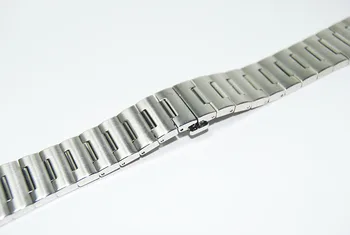 23 mm z nerezové oceli watchband hodinky kapela náramek hodinky Motýl Spony náramek
