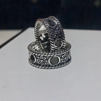 925 sterling silver prsten, romantický a okouzlující klasické vysoce kvalitní šperky, vánoční dárek, originální loga 1:1