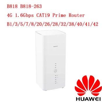 Odemčený Huawei B818 B818-263 4G 1.6 Gbps CAT19 Prime Routeru B1/3/5/7/8/20/26/28/32/38/40/41/42
