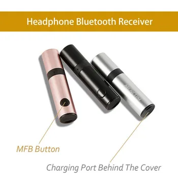 3 Barvy Bluetooth Přijímač 3.5 mm Jack, Bezdrátové Auto Audio Hudební Adaptér S Mic, Aux Kabel Pro Reproduktor Sluchátka PC