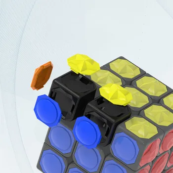 YJ Slepý 3x3 Magic Cube Kostky Magico Vzdělávací Hračky Pro Děti, Děti, Dárky