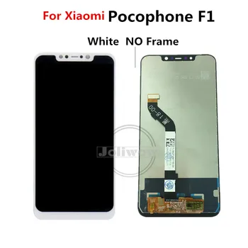 Pro Xiaomi Pocophone F1 LCD Display Touch Screen Digitizér Montáž s Rámečkem 6.18