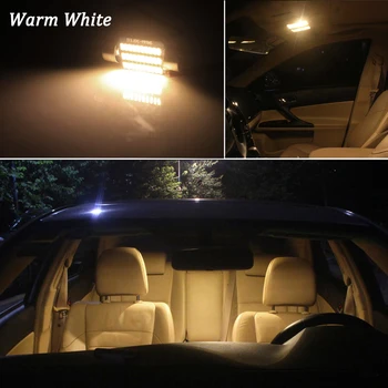 KAMMURI Bílá Canbus Pro Mercedes Benz C class W202 W203 W204 S202 S203 S204 LED Vnitřní osvětlení Kit (1993-)