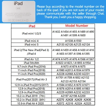 Vintage Obraz pro Air iPad 4 Mini 5 Pouzdro na Tužky, 10.2 2020 8 7 12.9 Pro 11 2018 Silikonový Kryt Pro 10.5 Vzduchu 1 2 3