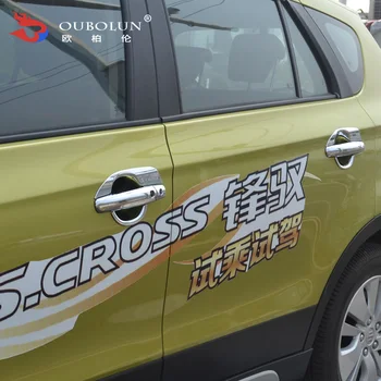 Vysoce kvalitní ABS Chrom Klika Kryt Pro Suzuki Swift, Vitara SX4 S-Cross S Cross 2012 2013 2016 2018 ,auto se vztahuje